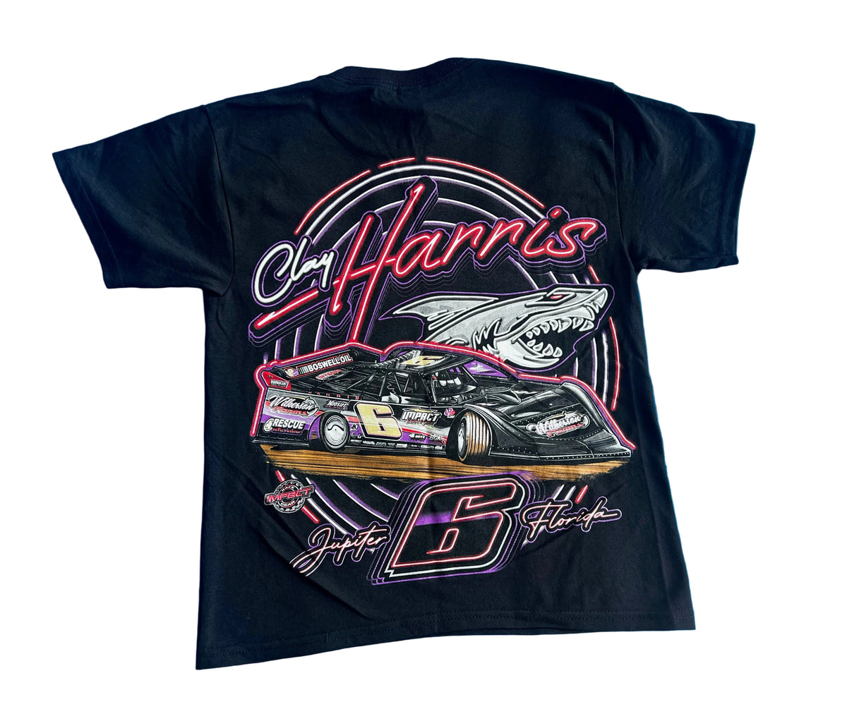 Clay Harris Youth Black SS T-Shirt