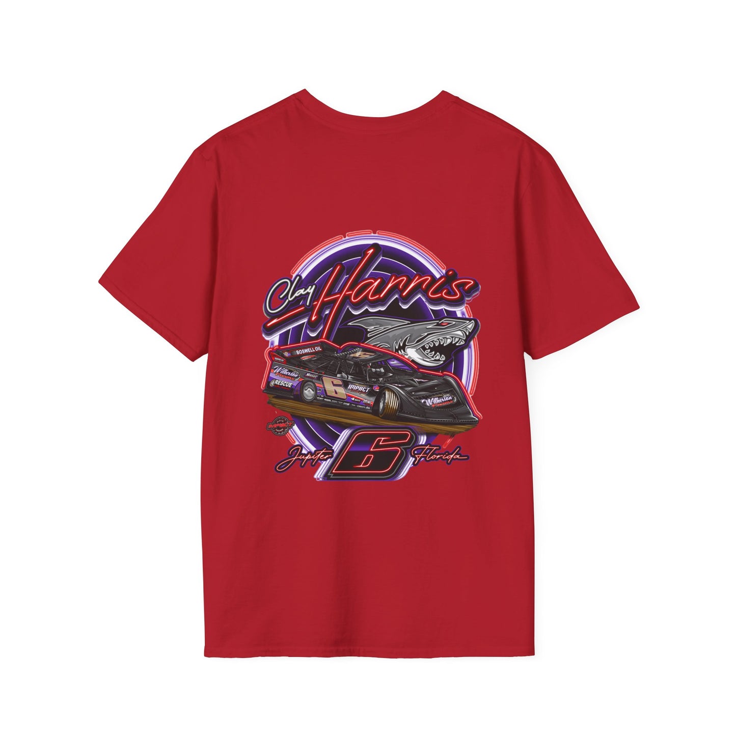 Clay Harris Racing Unisex Softstyle T-Shirt