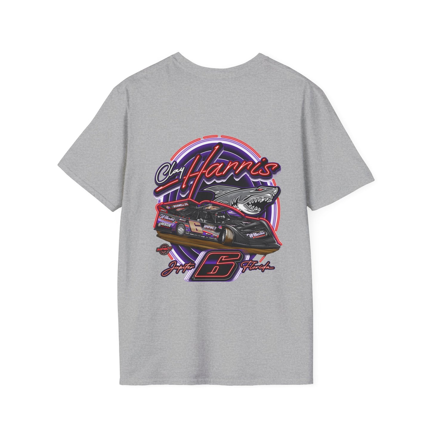 Clay Harris Racing Unisex Softstyle T-Shirt