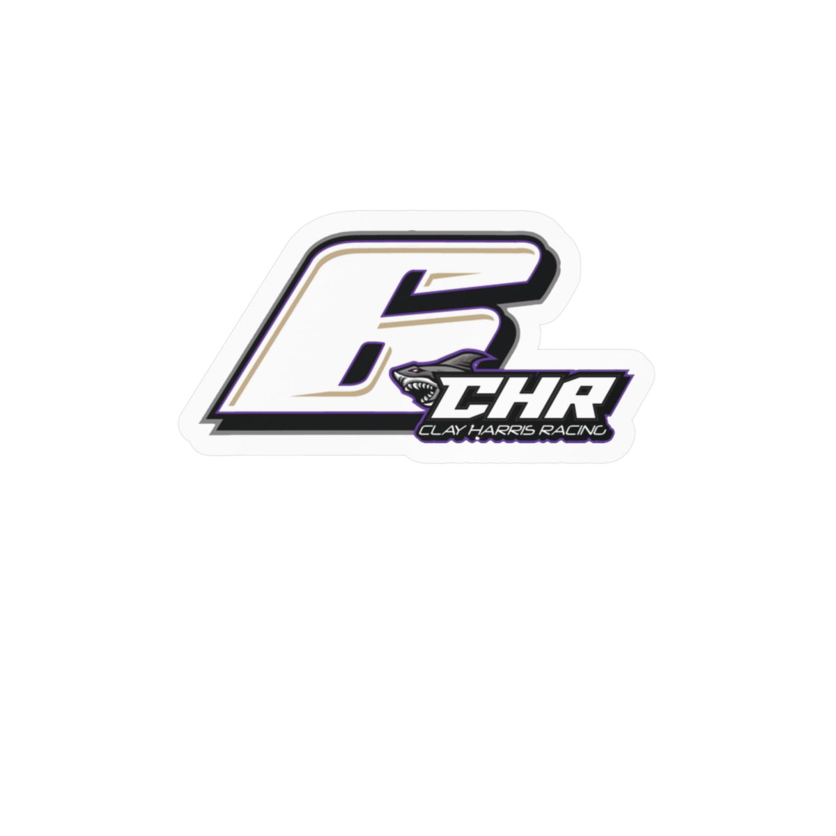 CHR 6 Clay Harris Racing Sticker