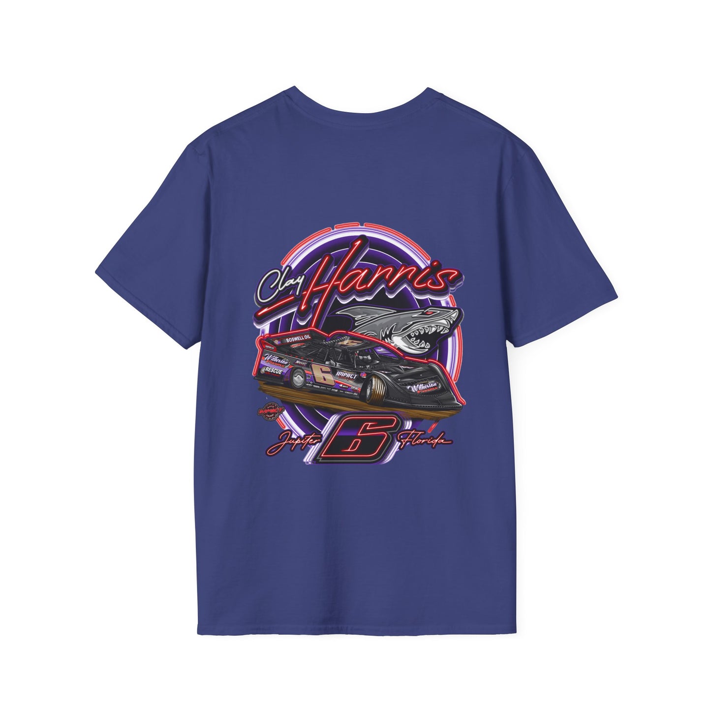 Clay Harris Racing Unisex Softstyle T-Shirt