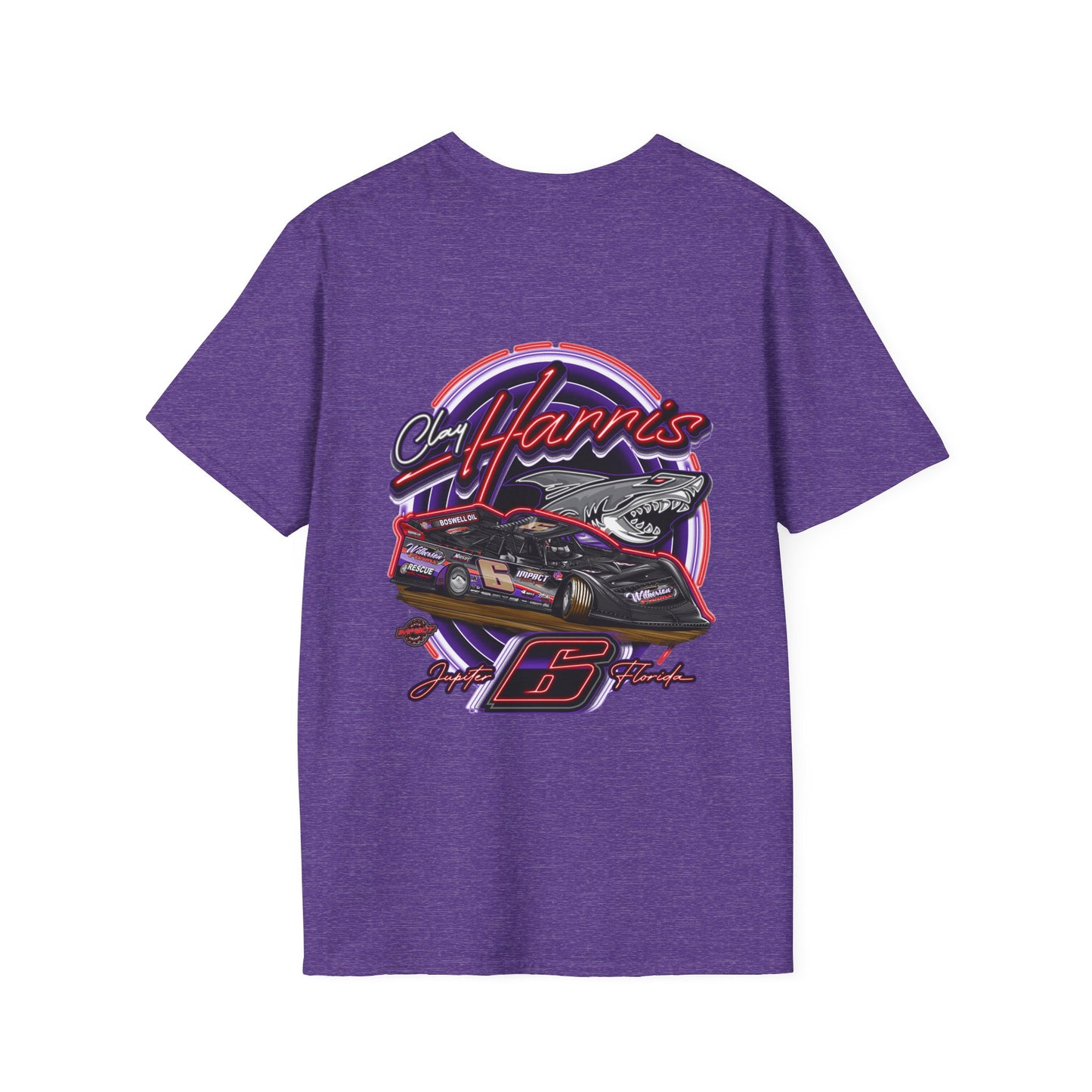 Clay Harris Racing Unisex Softstyle T-Shirt
