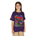 Load image into Gallery viewer, Clay Harris #6 Youth Racing T‑Shirt – Neon Late Model Dirt Track Design-Shop Clay Harris Racing

