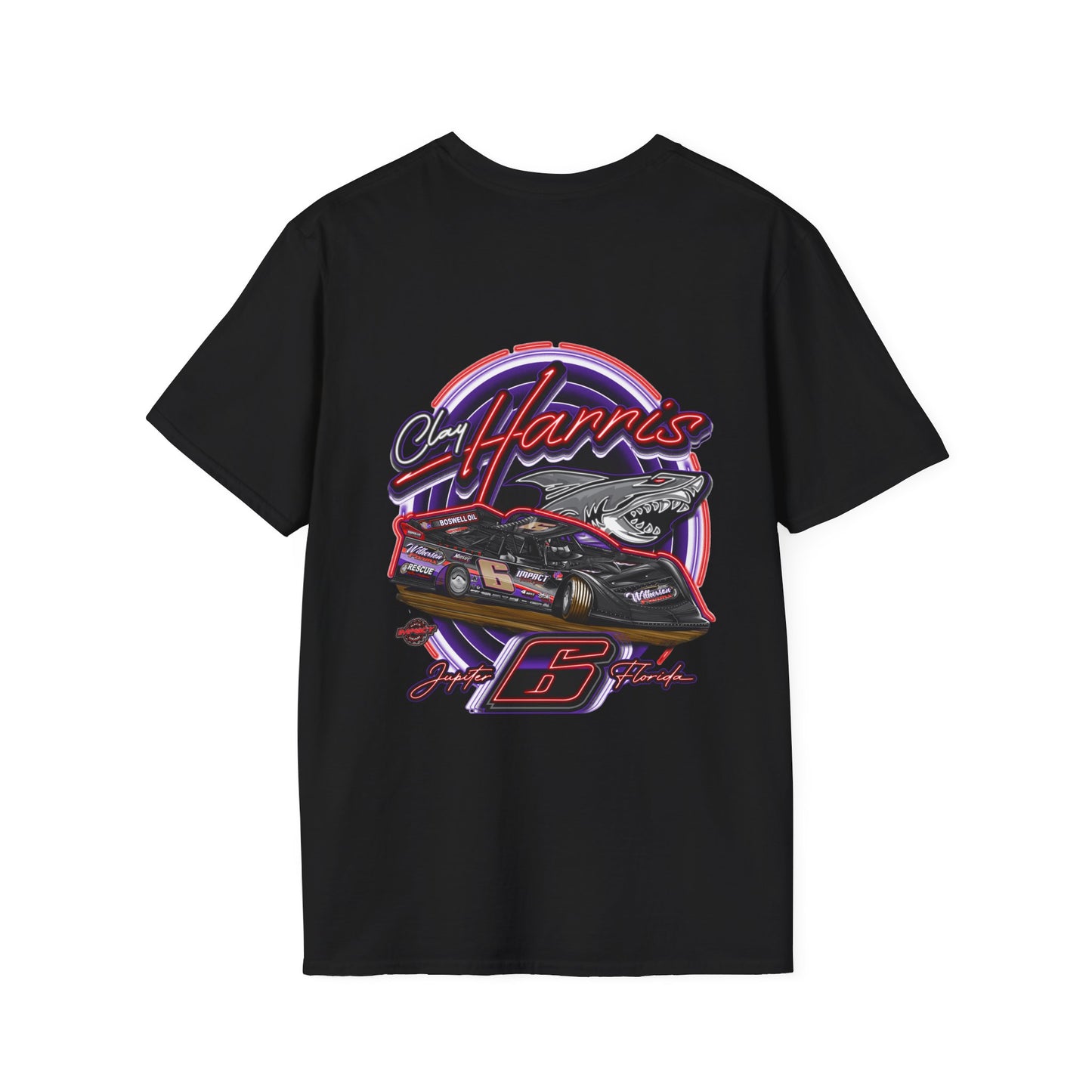 Clay Harris Racing Unisex Softstyle T-Shirt