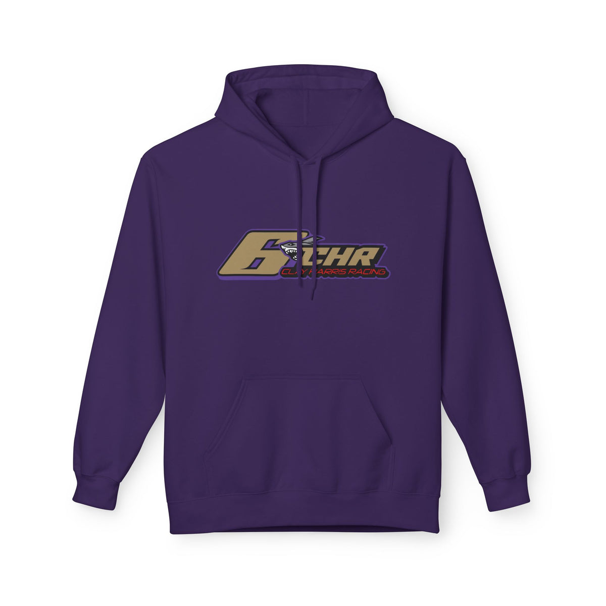 Unisex Midweight Racing Hoodie - CHR Gear - Softstyle Fleece for Motorsports Fans-Shop Clay Harris Racing