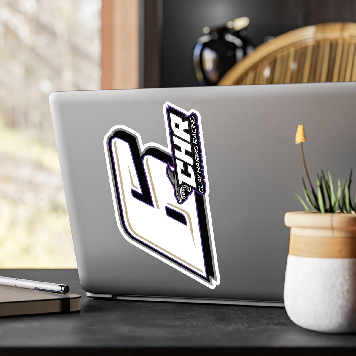 CHR 6 Clay Harris Racing Sticker