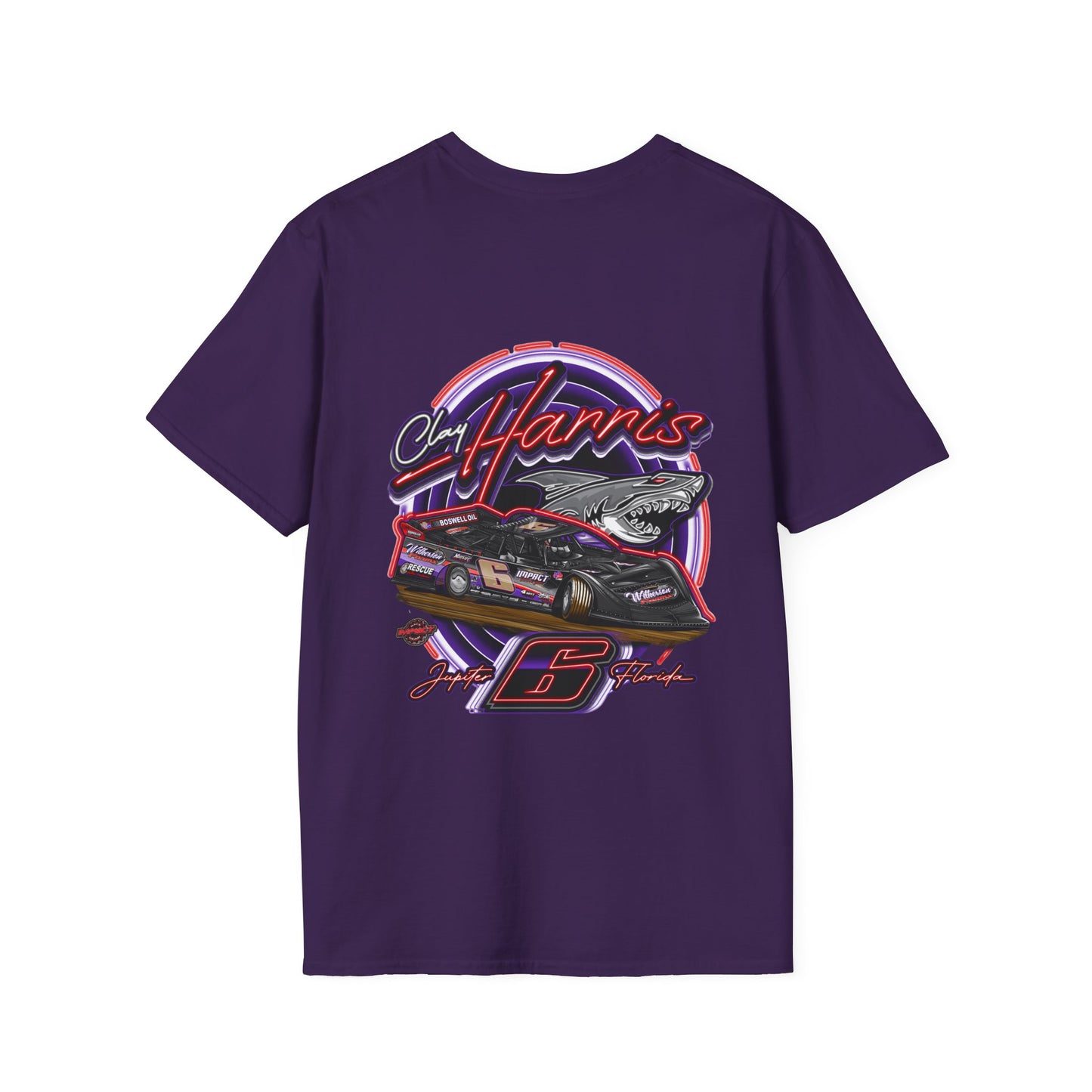 Clay Harris Racing Unisex Softstyle T-Shirt