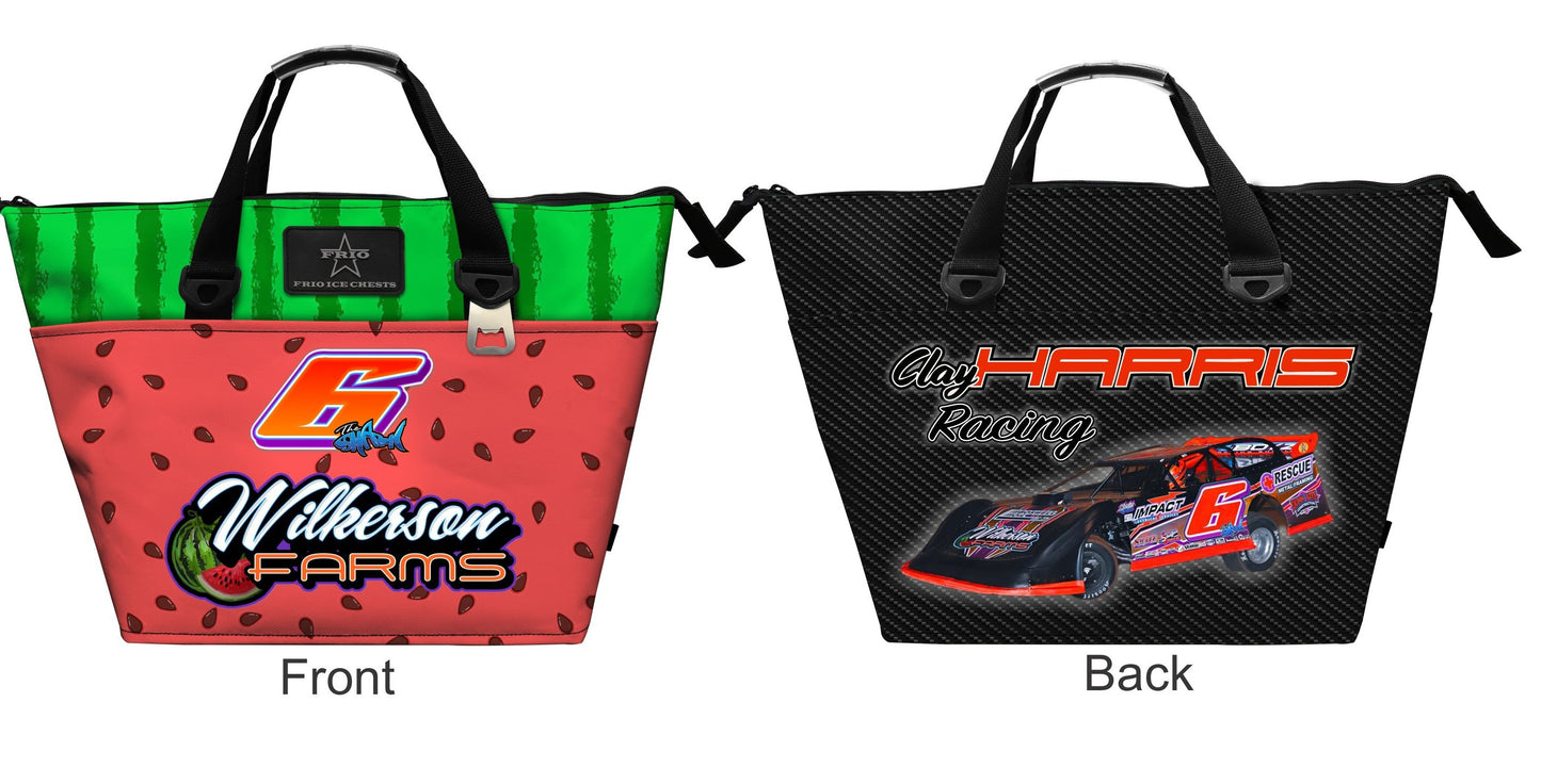 Watermelon Frio 18 can cooler/ tote bag