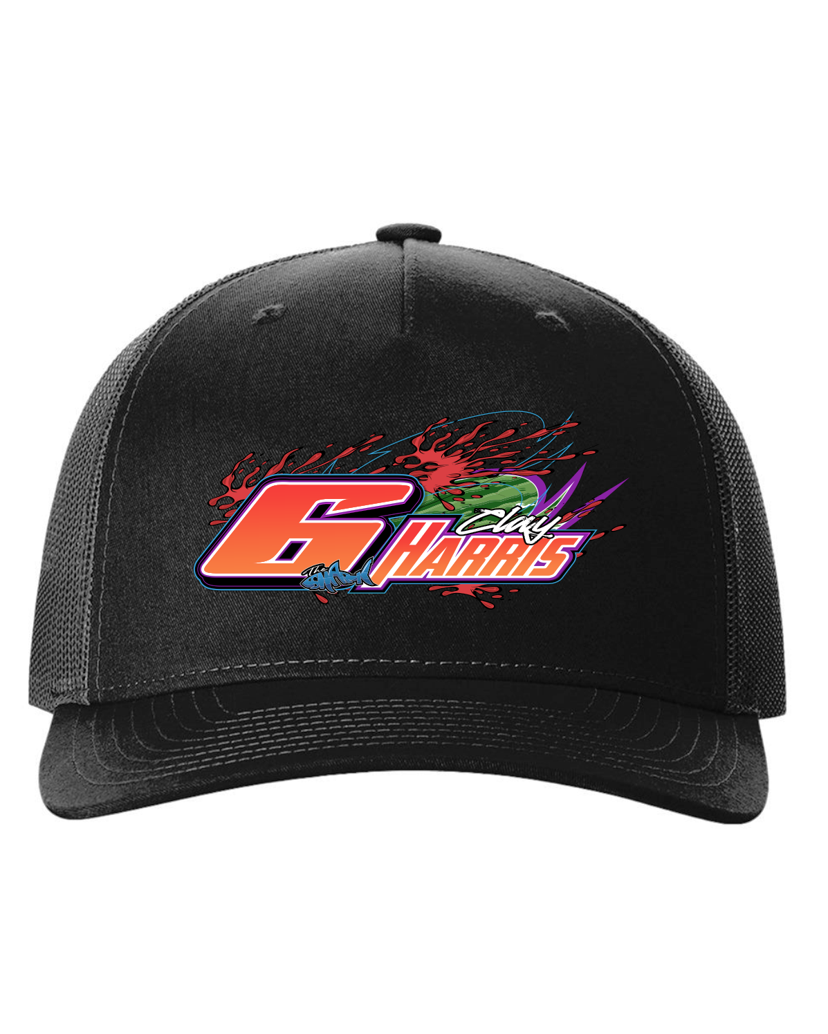 Clay Harris 6 Watermelon Front Richardson 112 Hat