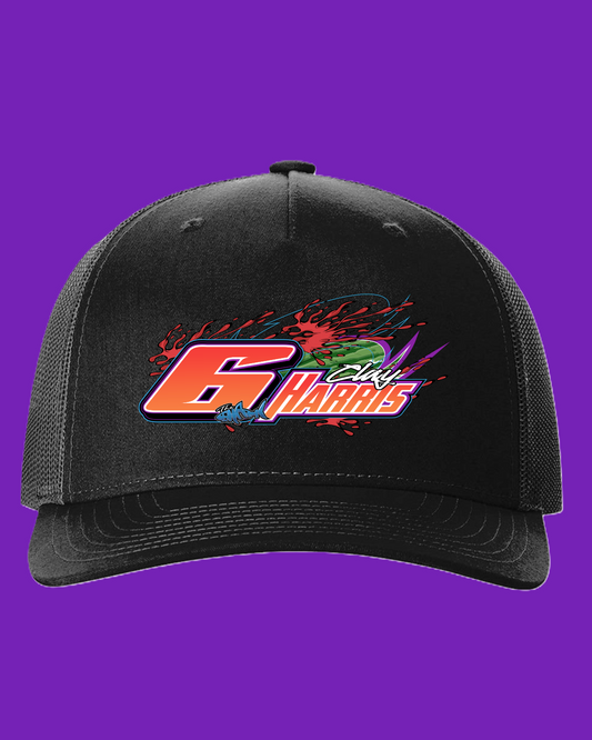 Clay Harris 6 Watermelon Richardson 112 Blk/Blk Hat