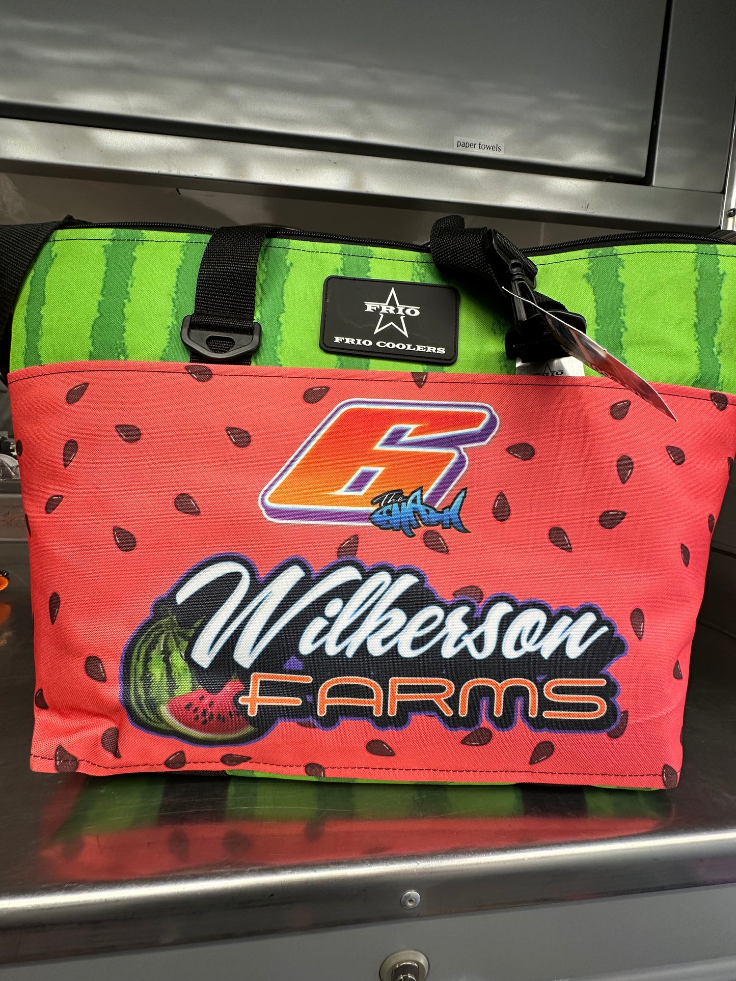 Watermelon Frio 18 can cooler/ tote bag