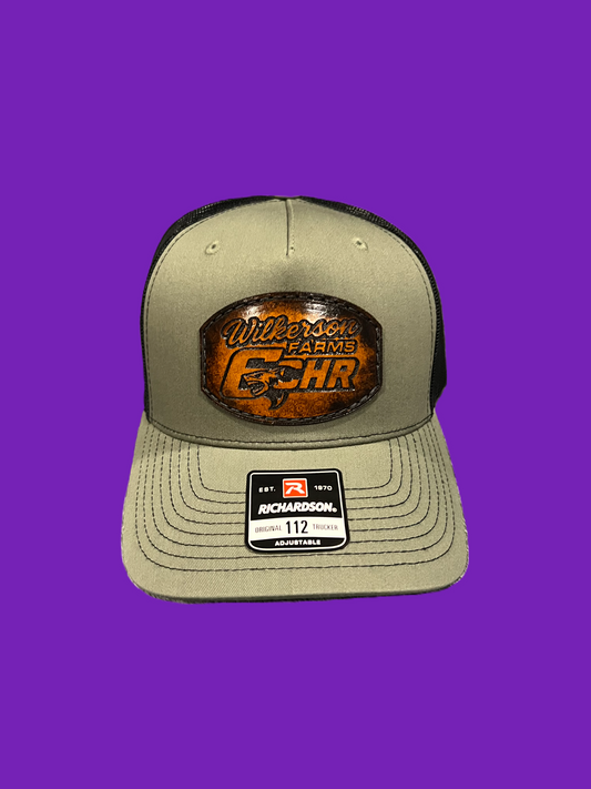 Clay Harris 6 Genuine Leather Wilkerson Farms Loden/Blk Richardson 112 Hat